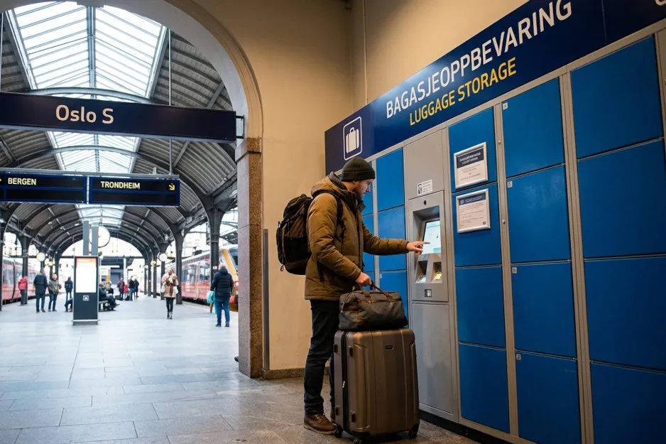 Consigne bagage &agrave; Oslo S