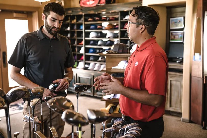 Vendre du matériel de golf